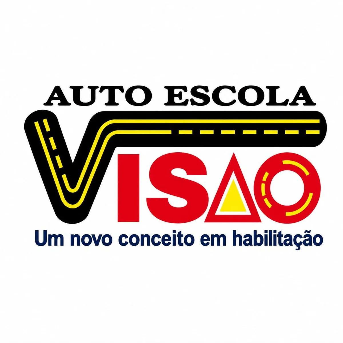 Logo Autoescola Visão