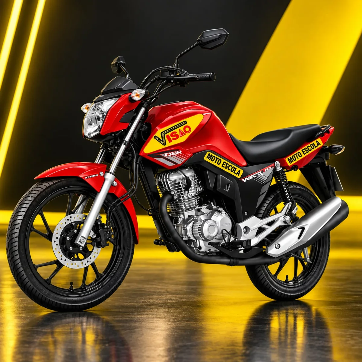 Honda CG 160 da Autoescola Visão