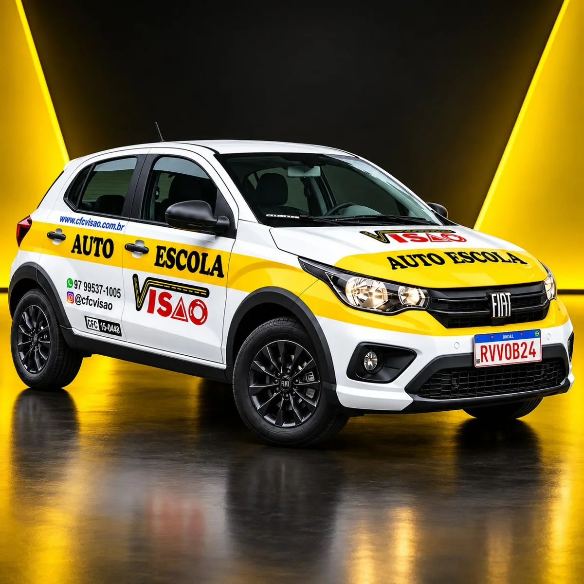 Fiat Mobi da Autoescola Visão